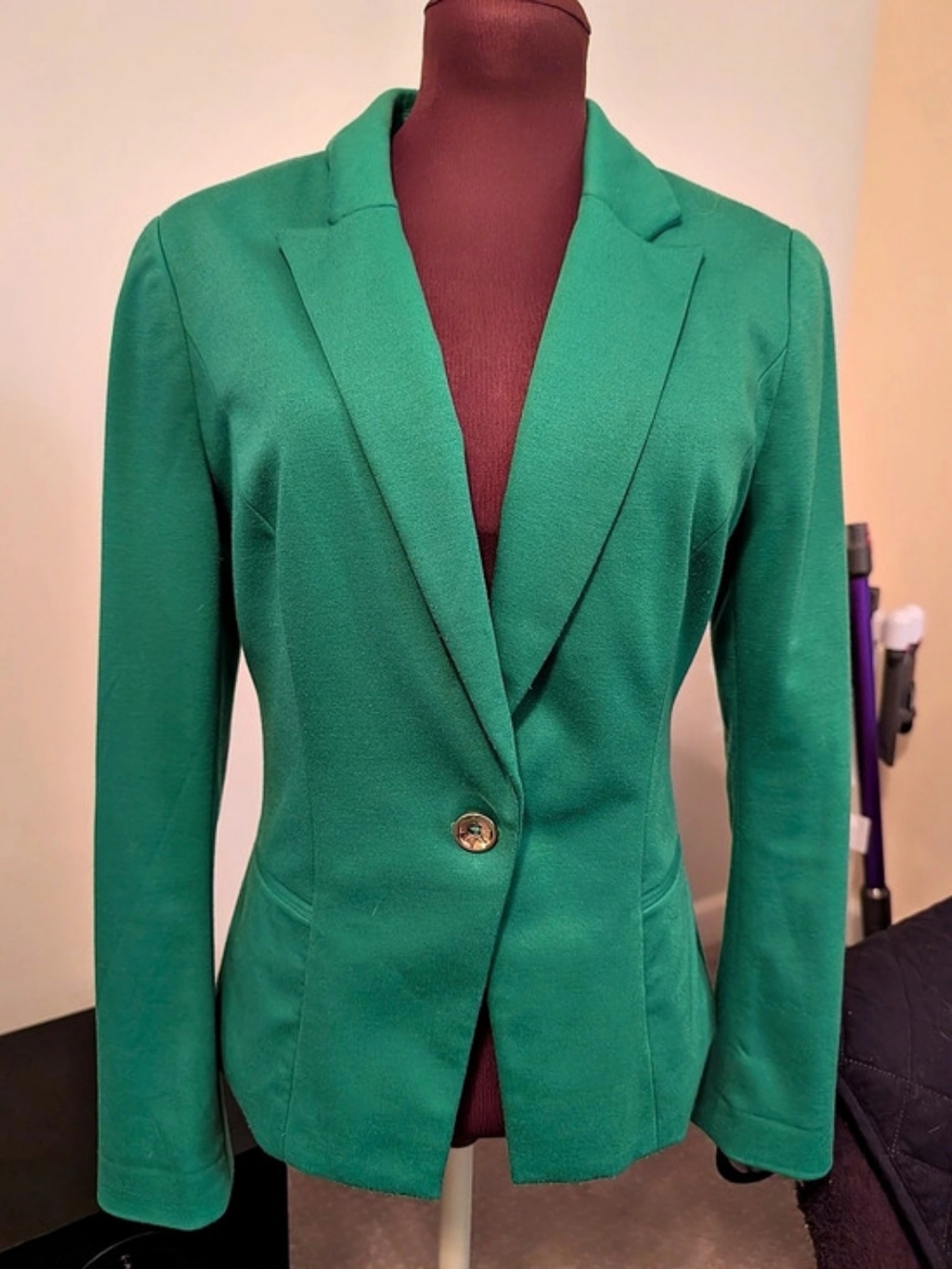 WHBM Green Blazer Size 8 Good Condition